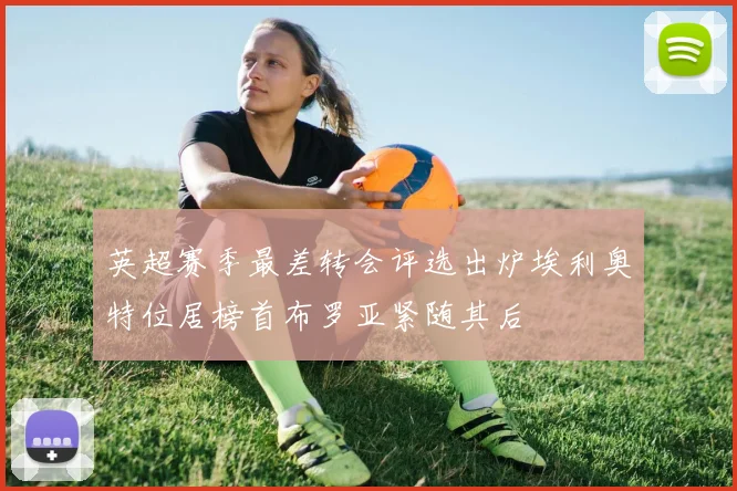 英超赛季最差转会评选出炉埃利奥特位居榜首布罗亚紧随其后